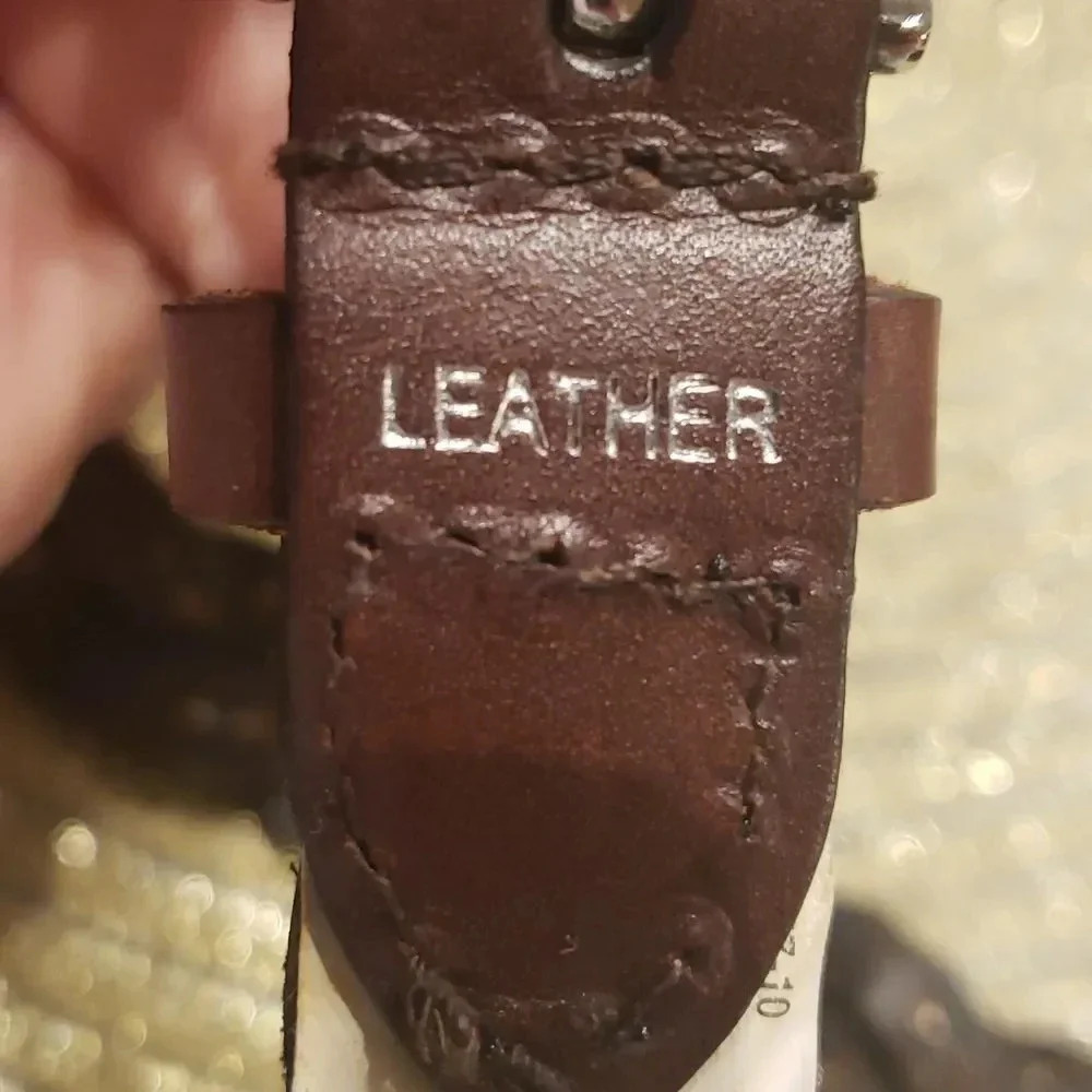 LEATHER belt NWOT - Picture 3 of 4